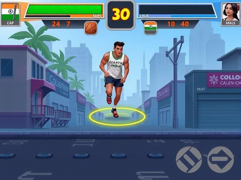 Street Dunk India Gameplay Screenshot